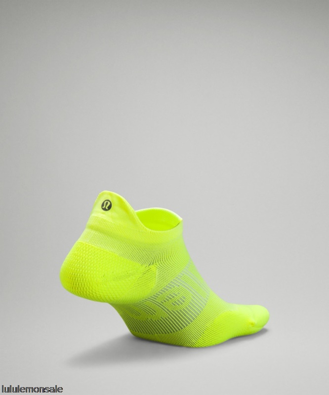 Lululemon Damen DELULU431 | Highlight Gelbe Power Stride Tab Socke